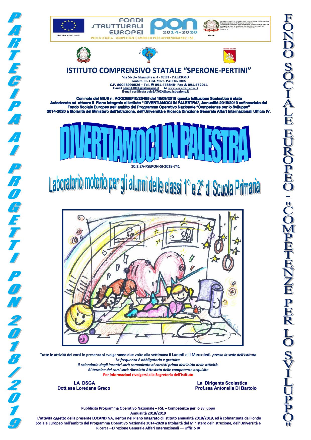 Sito Web I C S Sperone Pertini